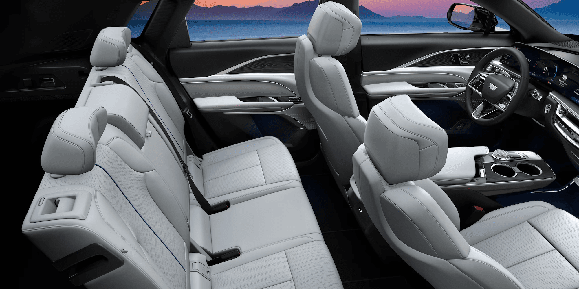 Cadillac Lyriq interior - Noble Black Car Service NYC